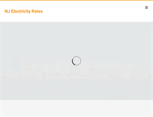 Tablet Screenshot of njelectricity.org